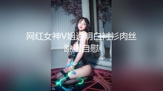 网红女神V姐透明白衬衫肉丝跳蛋自慰