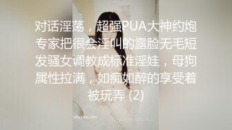 对话淫荡，超强PUA大神约炮专家把很会淫叫的露脸无毛短发骚女调教成标准淫娃，母狗属性拉满，如痴如醉的享受着被玩弄 (2)