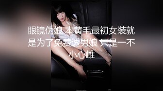 眼镜伪娘 本黄毛最初女装就是为了免费透男娘 只是一不小心雌